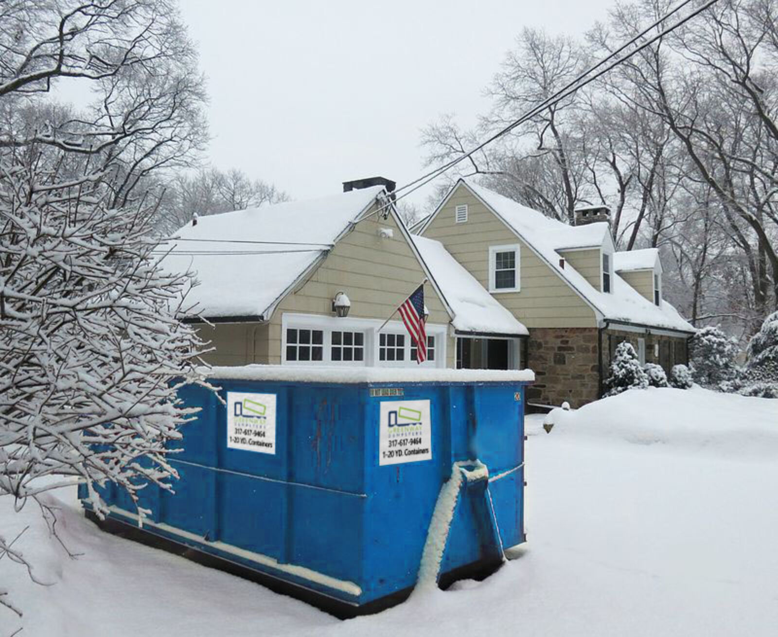 Indianapolis Winter Dumpster Rentals