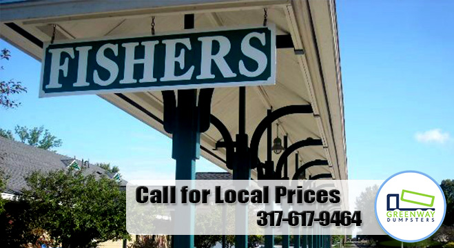 fishers indiana dumpster rental prices