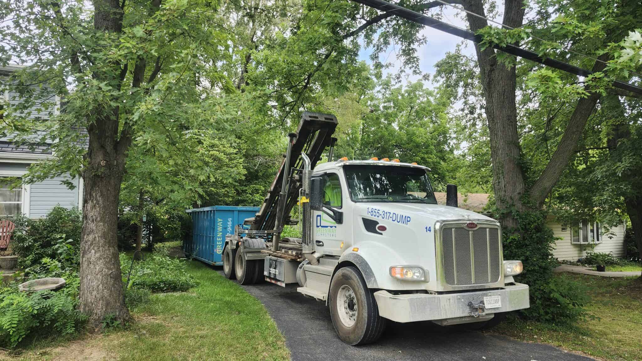Greenway dumpster delivery Indianapolis